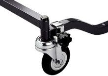 Bariatric Anterior Safety Roller Accessories/Swivel Wheel Locking Brackets (1Each) CE1000xl