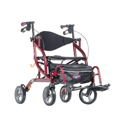Airgo Fusion F20 Side-Folding Rollator & Transport Chair