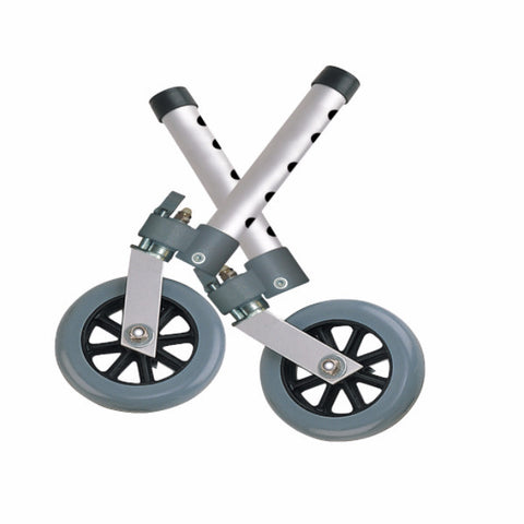 Drive Medical 5" Swivel Walker Wheels - Purecartstore