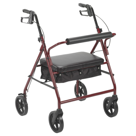 Bariatric Rollator with 8" Wheels by Drive Medical - Purecartstore