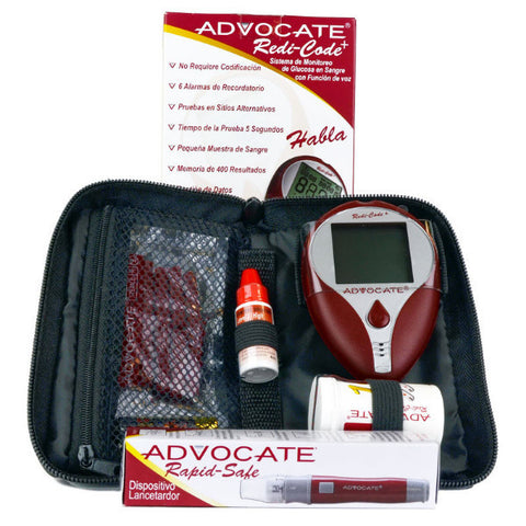 Advocate Redi-Code Plus Speaking Blood Glucose Meter Kit - Purecartstore