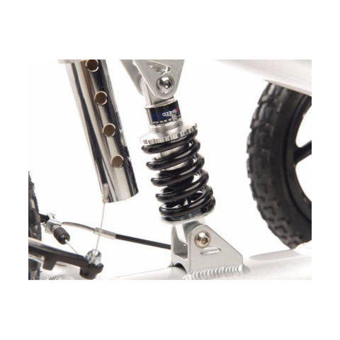 KneeRover PRO All Terrain Knee Scooter with Shock Absorber - Silver