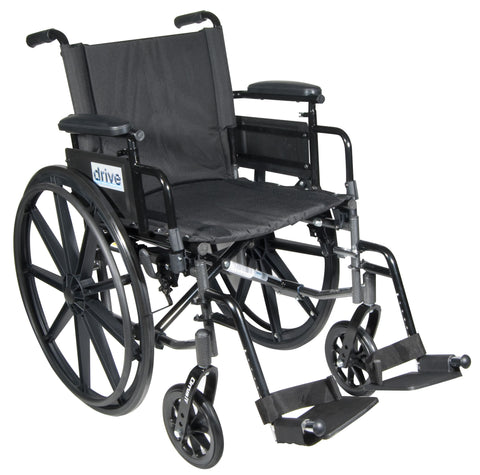 Cirrus IV Lightweight Dual Axle Wheelchair with Adjustable Arms - Purecartstore