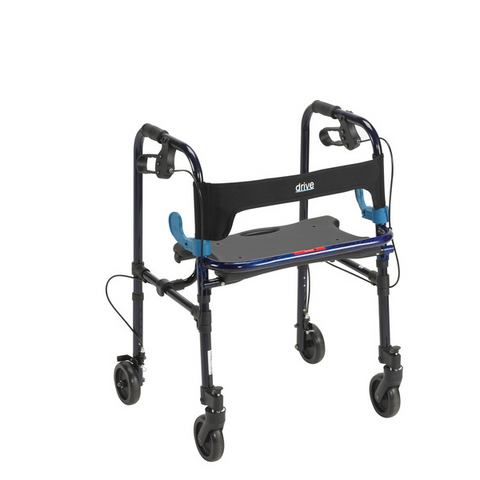 Adult Clever Lite Walker/Rollator 5" Wheels - Purecartstore