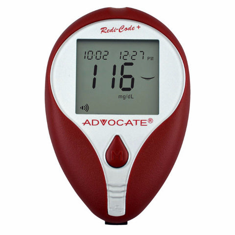 Advocate Redi-Code Plus Non-Speaking Blood Glucose Meter - Purecartstore