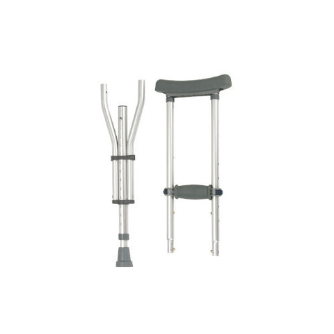 Knock Down Universal Aluminum Crutches