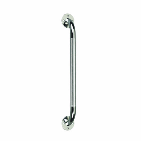 Drive Medical Chrome Knurled Grab Bar - Purecartstore